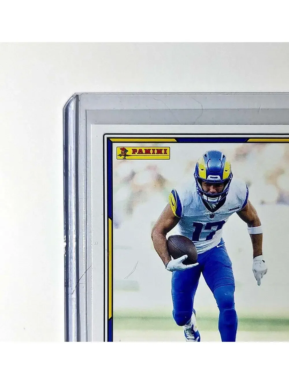 Puka Nacua 2025 Panini NFL #19 Sticker Card Los Angeles Rams